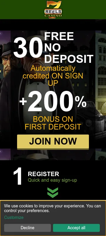 7reels Casino mobile casino interface